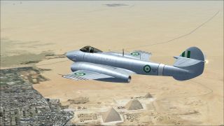 Screenshot 2 — Egyptian Gloster Meteor F4