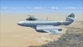 Screenshot 3 — Egyptian Gloster Meteor F4