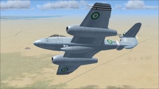 Screenshot 4 — Egyptian Gloster Meteor F4