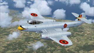 Screenshot 4 — Belgian Gloster Meteor F4