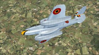Screenshot 2 — Belgian Gloster Meteor F4