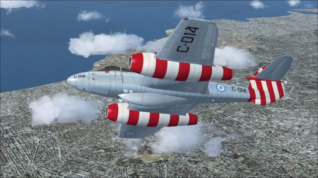 Screenshot 1 — Gloster Meteor F4 Argentina C-014