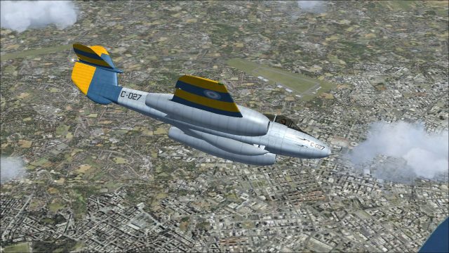 Screenshot 1 — Gloster Meteor F4 Argentina C-027