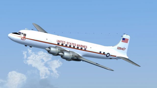 Screenshot 1 — USMC Douglas VC-118B