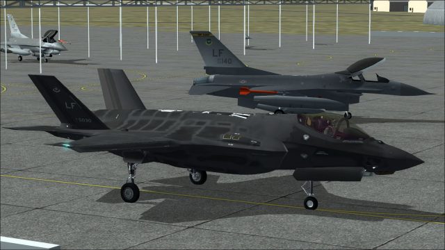 Screenshot 1 — Luke AFB Lockheed-Martin F-35A