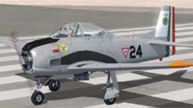 Screenshot 1 — Mexican Air Force T28A EA204