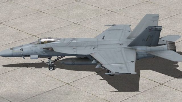 Screenshot 1 — USMC VMFA-323 Death Rattlers F/A-18E