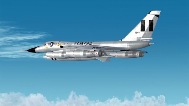 Screenshot 1 — USAF Convair B-58 Hustler 59-2441 43rd BW