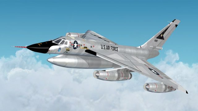 Screenshot 1 — USAF Convair B-58 Hustler, 58-1015, ARDC 1959