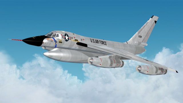 Screenshot 1 — USAF Convair B-58 Hustler "Greased Lightning"
