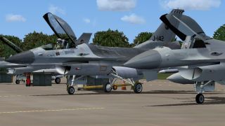 Screenshot 2 — Lockheed Martin F-16 KLu SoloDisplay 2014-15