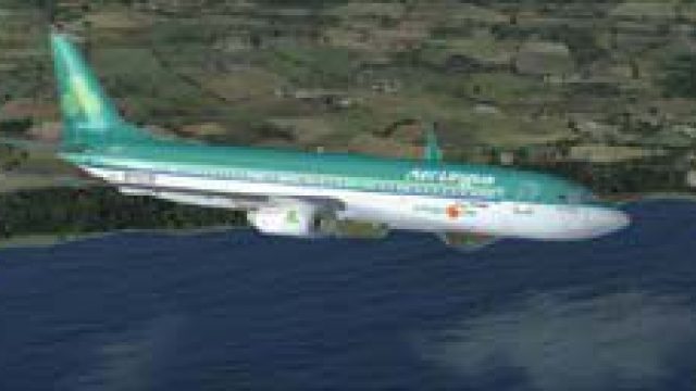 Screenshot 1 — Aer Lingus Boeing 737-800