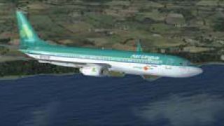 Screenshot 1 — Aer Lingus Boeing 737-800