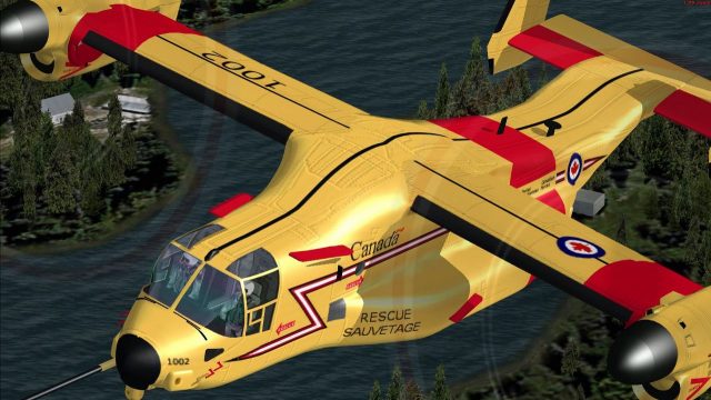 Screenshot 1 — Canadian Forces SAR Osprey
