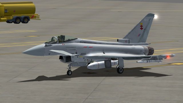 Screenshot 1 — 41 (R) Sqn Typhoon FGR4 'EB-L'