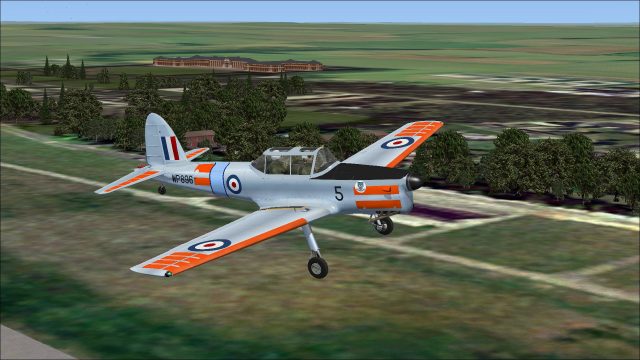 Screenshot 1 — De Havilland Chipmunk WP896