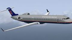 Screenshot 3 — United Express Bombardier CRJ700 old/new repaints