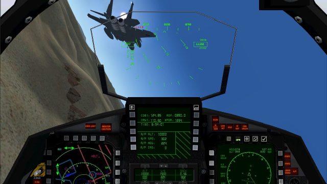 Screenshot 1 — McDonnell-Douglas F-15E's of Railroad Valley