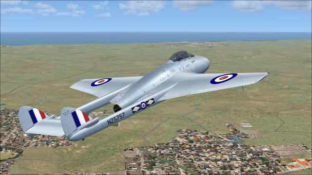 Screenshot 1 — RNZAF De Havilland Vampire FB5