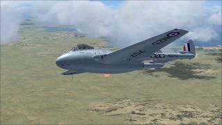 Screenshot 3 — RNZAF De Havilland Vampire FB5
