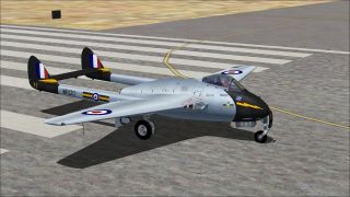 Screenshot 3 — RAF DeHavilland Vampire FB9 WR120