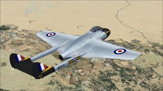 Screenshot 2 — RAF DeHavilland Vampire FB9 WR120