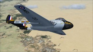 Screenshot 4 — RAF DeHavilland Vampire FB9 WR120