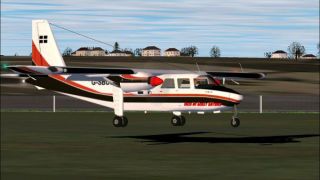 Screenshot 1 — Britten Norman Islander - Isles of scilly skybus - TEXTURES ONLY