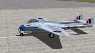 Screenshot 3 — RCAF DeHavilland Vampire F3 Blue Devils