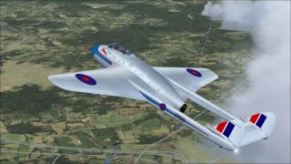 Screenshot 2 — RCAF DeHavilland Vampire F3 Blue Devils