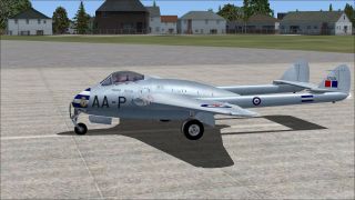 Screenshot 2 — RCAF DeHavilland Vampire F3 400 Sqn