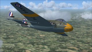Screenshot 3 — DeHavilland Vampire FB5 VX474