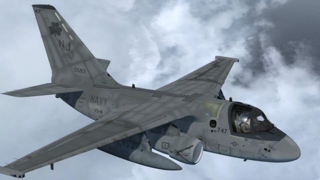 Screenshot 1 — US Navy S-3B Viking 747