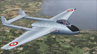 Screenshot 3 — Italian de Havilland Vampire FB5