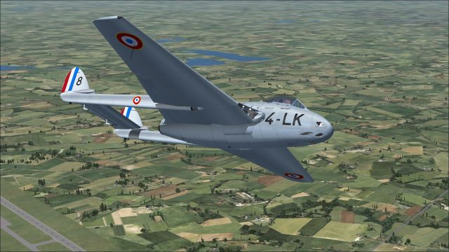 Screenshot 1 — French de Havilland Vampire FB5