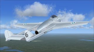 Screenshot 3 — Finnish de Havilland Vampire FB5