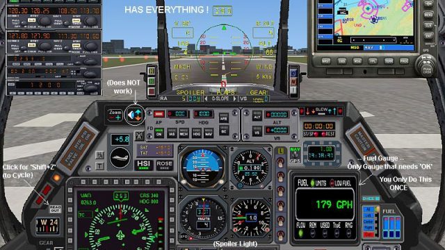Screenshot 1 — Accell Harrier GR7 Hovering FDE