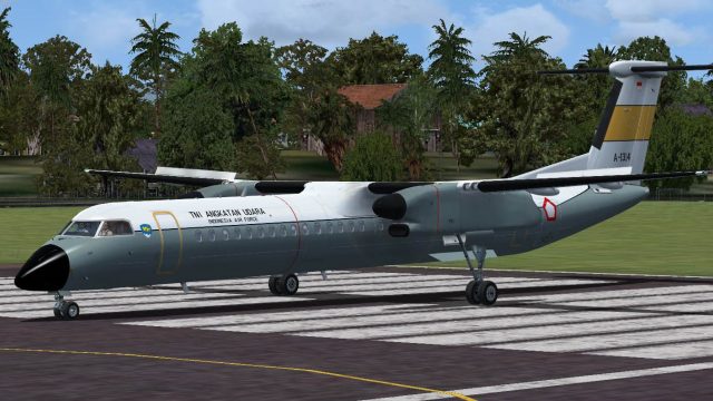 Screenshot 1 — Indonesian Air Force Dash 8 Q400