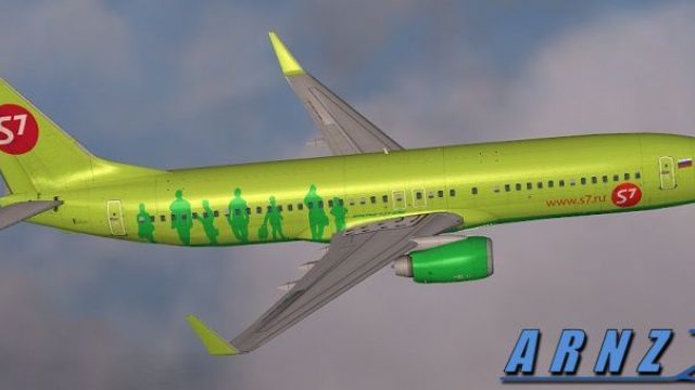 Screenshot 1 — S7 Sibir Airlines Boeing 737-800