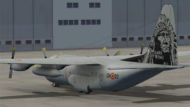 Screenshot 1 — Belgian Air Force C-130 60 Years 15th Wing