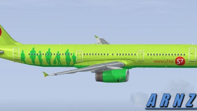 Screenshot 1 — S7 Sibir Airlines Airbus A321