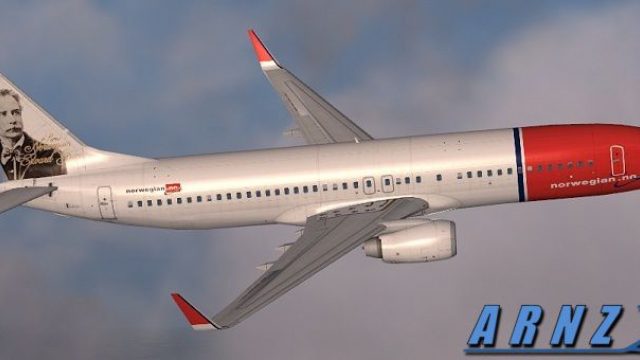 Screenshot 1 — Norwegian Air Shuttle Boeing 737-800 'Edward Grieg'