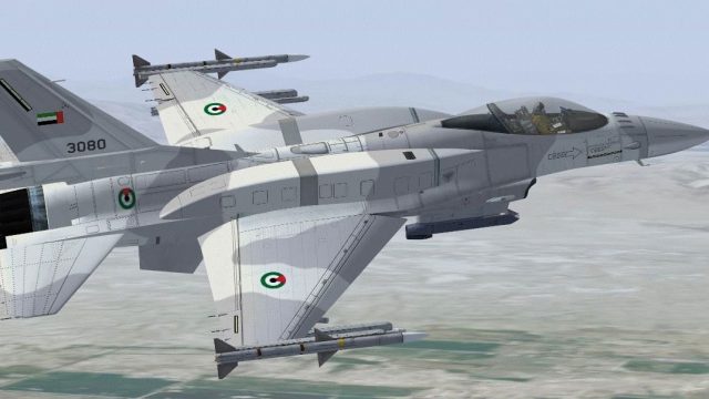 Screenshot 1 — UAE F-16C Fighting Falcon