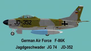 Screenshot 2 — German Air Force North American F-86D (K)