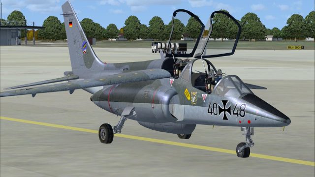 Screenshot 1 — German Air Force Alphajet