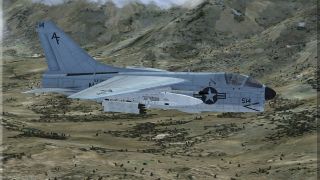 Screenshot 1 — US Navy A-7 Corsair II