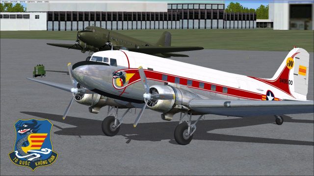 Screenshot 1 — VNAF Douglas C-47 Skytrain Transport