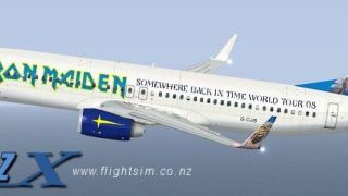 Screenshot 1 — Iron Maiden Boeing 737-800
