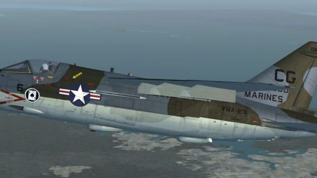 Screenshot 1 — USMC A-7E Hi Vis Camo