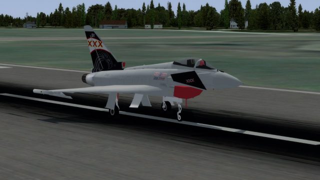 Screenshot 1 — Royal Air Force Eurofighter Typhoon ZK343 Fix
